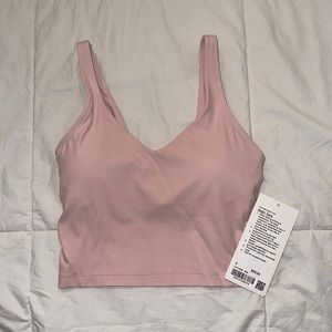 rare pink mist align tank